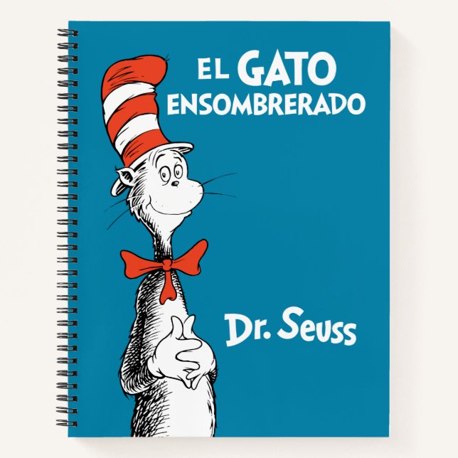 Dr. Seuss El Gato Ensombrerado Spanish Notebook (Front)