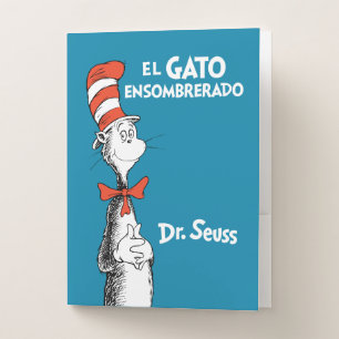 Dr. Seuss El Gato Ensombrerado Spanish Pocket Folder