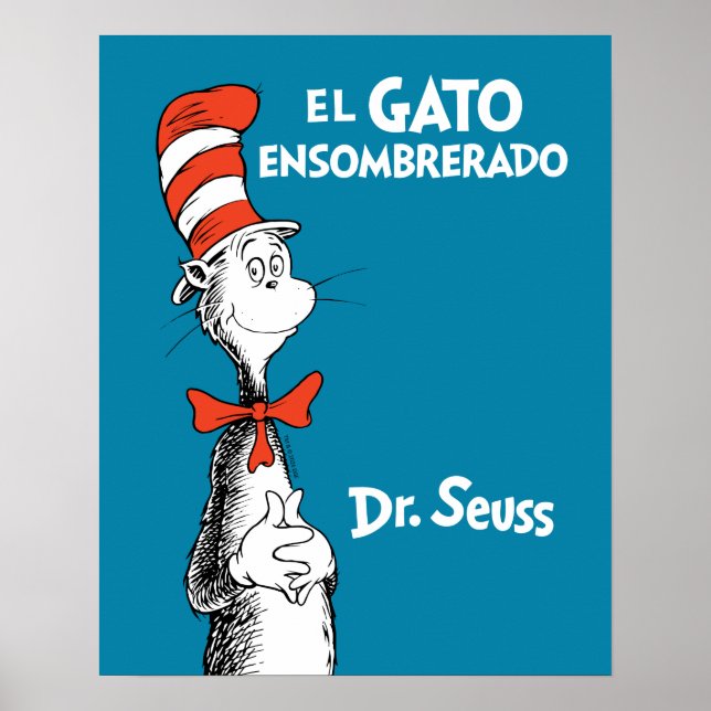 Dr. Seuss El Gato Ensombrerado Spanish Poster (Front)