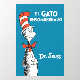 Dr. Seuss El Gato Ensombrerado Spanish Wall Decal