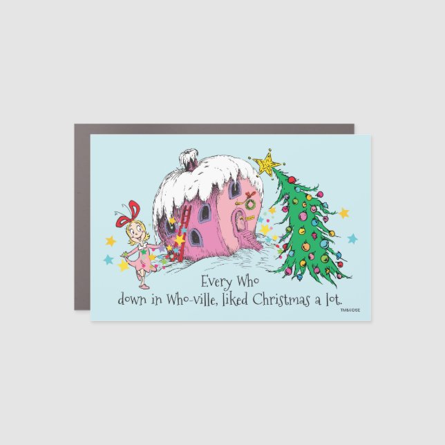 Dr. Seuss | Every Who in Who-ville Car Magnet (Front)