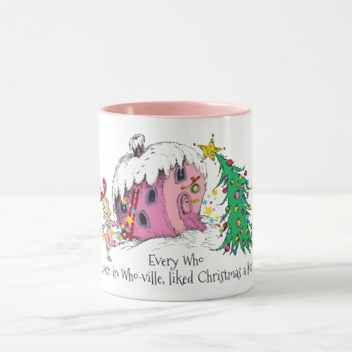 Dr Seuss  Every Who in Who_ville liked Christma Mug