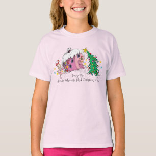 Dr. Seuss Every Who in Who-ville, liked Christma T-Shirt
