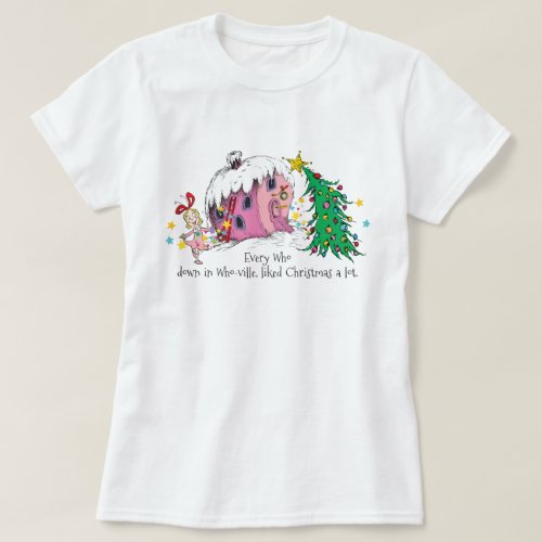 Dr Seuss  Every Who in Who_ville liked Christma T_Shirt