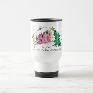 Dr. Seuss Every Who in Who-ville, liked Christma Travel Mug