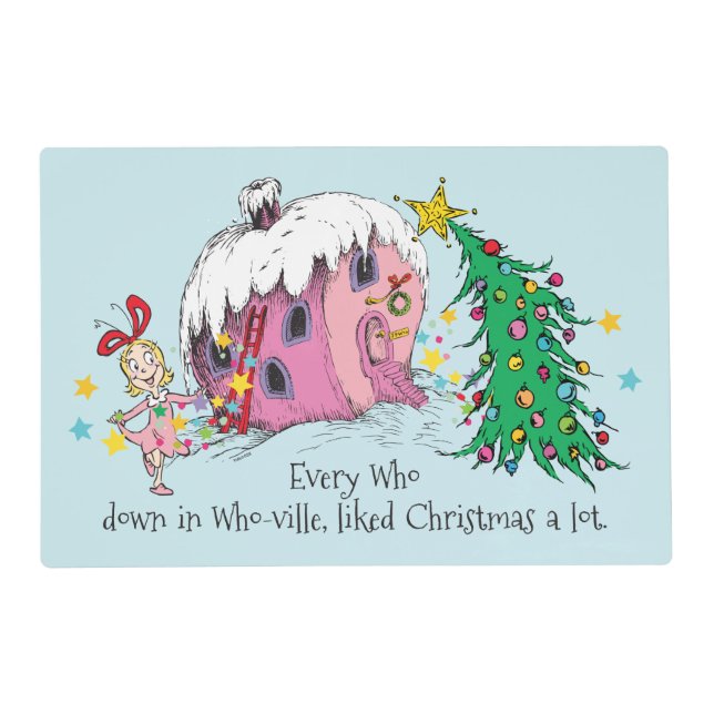 Dr. Seuss | Every Who in Who-ville Placemat (Front)