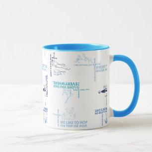 Dr. Seuss Father's Day Quote Pattern Mug