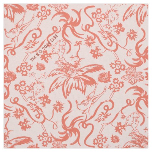 Dr. Seuss | Floral Mother's Day Pattern Fabric