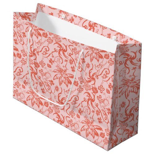 Dr Seuss  Floral Mothers Day Pattern Large Gift Bag