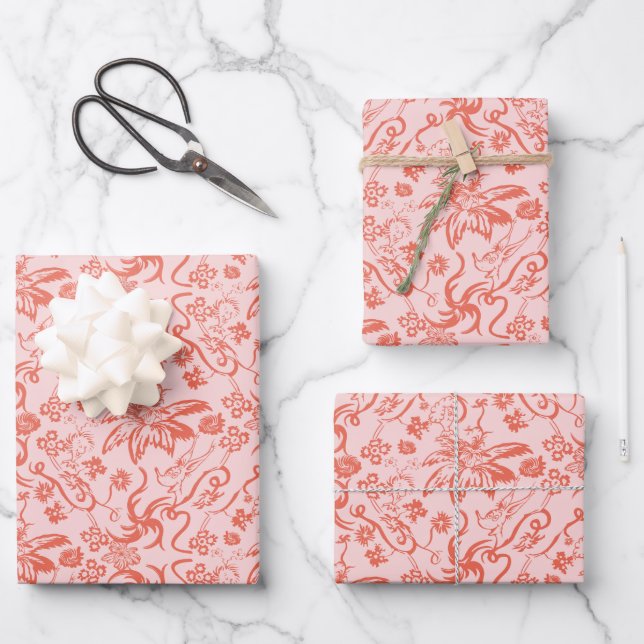 Dr. Seuss | Floral Mother's Day Pattern Wrapping Paper Sheets (Front)