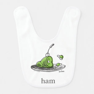Dr. Seuss   Green Eggs and Ham Baby Bib