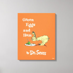 Dr. Seuss Green Eggs and Ham Canvas Print