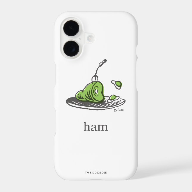 Dr. Seuss | Green Eggs and Ham Case-Mate iPhone Case (Back)