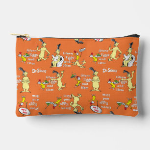 Dr. Seuss Green Eggs and Ham Character Pattern Accessory Pouch