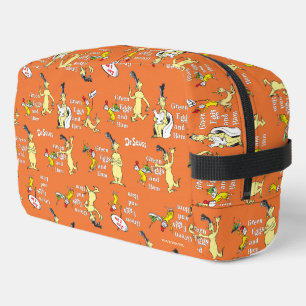 Dr. Seuss Green Eggs and Ham Character Pattern Dopp Kit