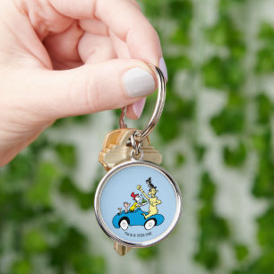 Dr. Seuss Green Eggs and Ham Characters in Car Keychain