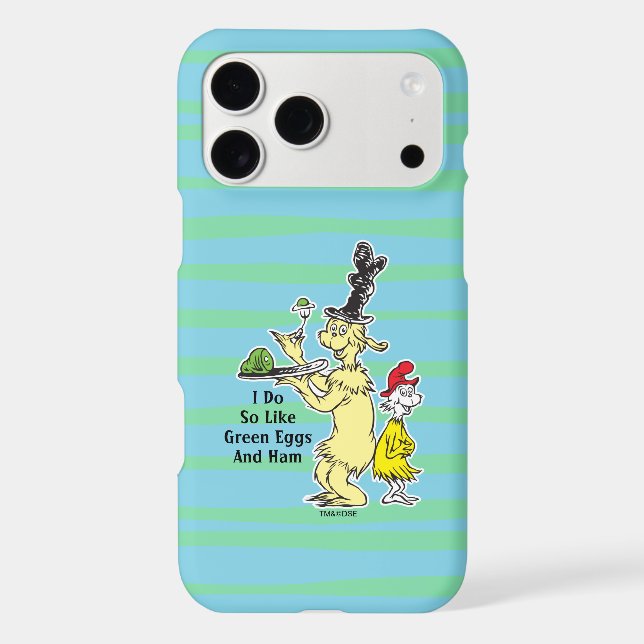Dr. Seuss | Green Eggs and Ham | Friend & Sam-I-Am Case-Mate iPhone Case (Back)