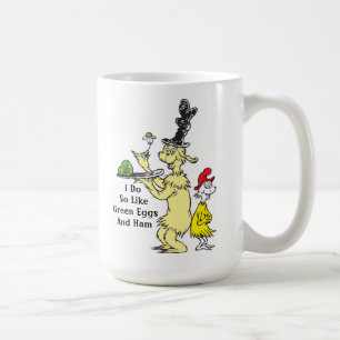 Dr. Seuss Green Eggs and Ham Friend & Sam-I-Am Coffee Mug