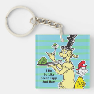 Dr. Seuss   Green Eggs and Ham   Friend & Sam-I-Am Keychain
