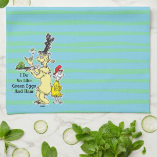 Dr. Seuss Green Eggs and Ham Friend & Sam-I-Am Kitchen Towel