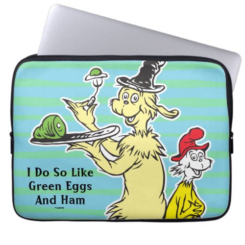 Dr Seuss  Green Eggs and Ham  Friend  Sam_I_Am Laptop Sleeve