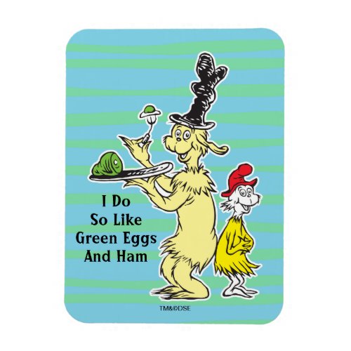 Dr Seuss  Green Eggs and Ham  Friend  Sam_I_Am Magnet