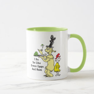Dr. Seuss   Green Eggs and Ham   Friend & Sam-I-Am Mug