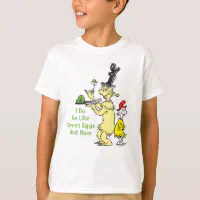 dr seuss green eggs and ham t shirt