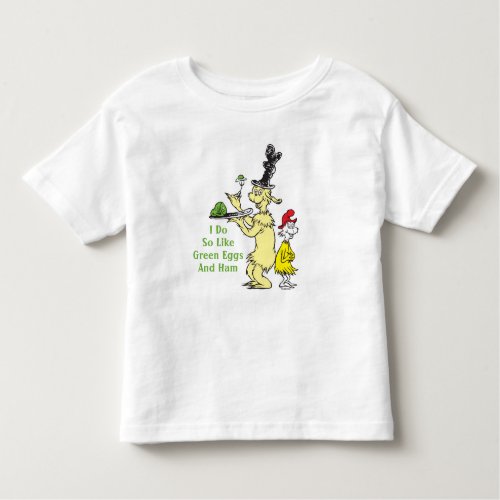 Dr Seuss  Green Eggs and Ham  Friend  Sam_I_Am Toddler T_shirt