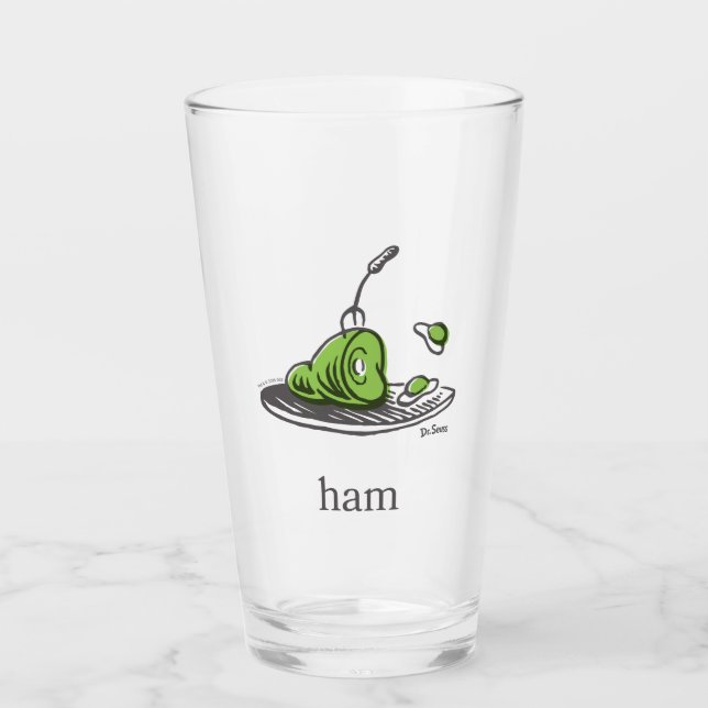Dr. Seuss | Green Eggs and Ham Glass (Front)