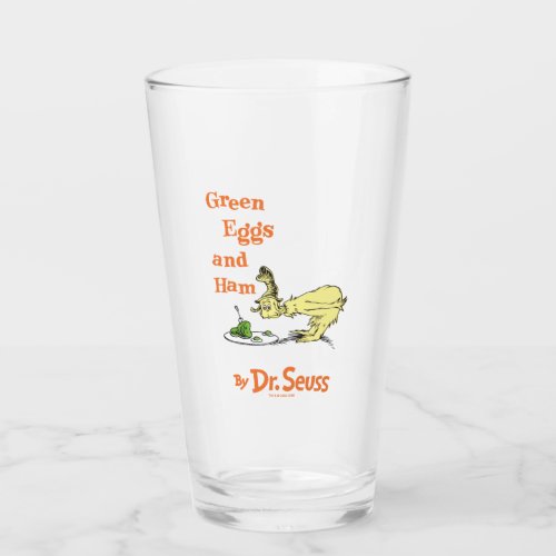 Dr Seuss  Green Eggs and Ham Glass