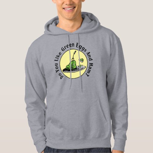 Dr Seuss  Green Eggs and Ham Icon Hoodie
