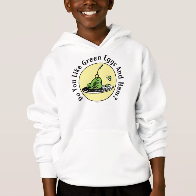 Dr. Seuss | Green Eggs and Ham Icon Hoodie (Front)