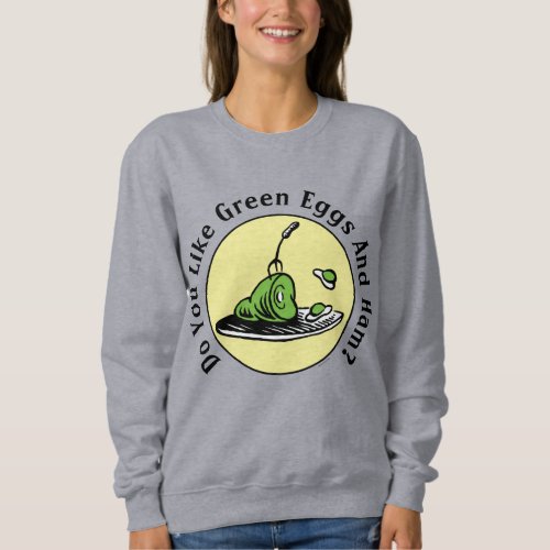 Dr Seuss  Green Eggs and Ham Icon Sweatshirt