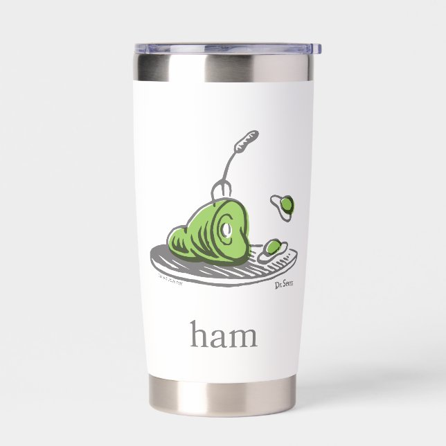 Dr. Seuss | Green Eggs and Ham Insulated Tumbler (Left)