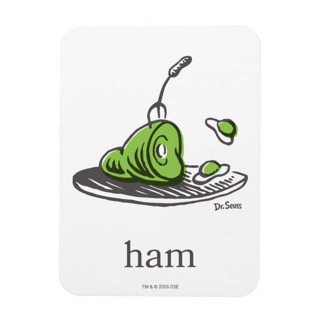 Dr. Seuss | Green Eggs and Ham Magnet (Vertical)
