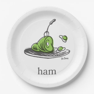 Dr. Seuss   Green Eggs and Ham Paper Plates