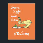 Dr. Seuss | Green Eggs and Ham Postcard<br><div class="desc">Send a whimsical greeting with this "Green Eggs and Ham" postcard, featuring the iconic characters from Dr. Seuss's beloved Green Eggs and Ham. This playful postcard is perfect for fans of the classic story, bringing a fun and nostalgic touch to your messages. Whether you’re sending it for a birthday, thank...</div>