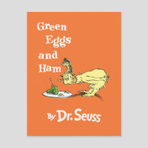 Dr. Seuss | Green Eggs and Ham Postcard