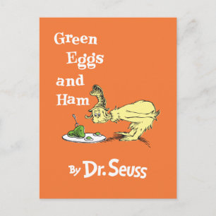 Dr. Seuss Green Eggs and Ham Postcard
