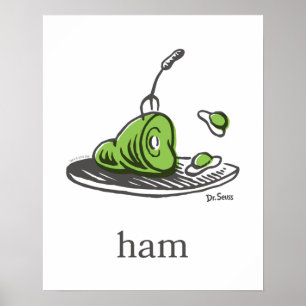 Dr. Seuss   Green Eggs and Ham Poster