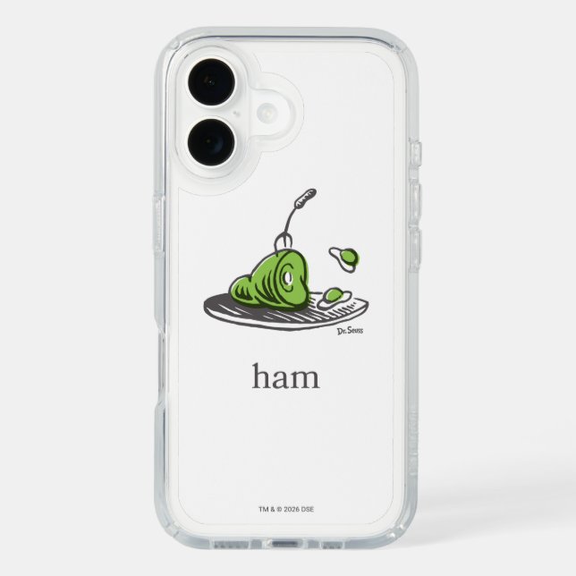 Dr. Seuss | Green Eggs and Ham Speck iPhone Case (Front)