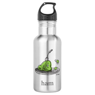 Dr. Seuss Green Eggs and Ham Stainless Steel Water Bottle