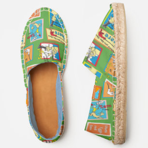 Dr. Seuss Green Eggs and Ham Story Quotes Espadrilles
