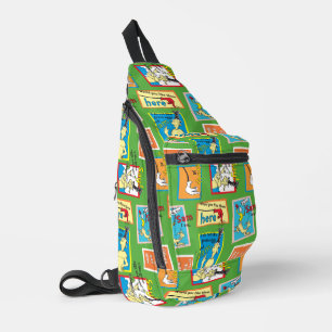Dr. Seuss Green Eggs and Ham Story Quotes Sling Bag