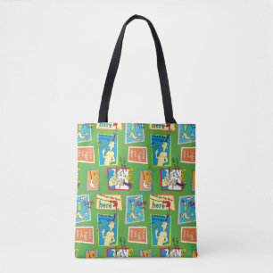 Dr. Seuss Green Eggs and Ham Story Quotes Tote Bag