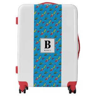 Dr. Seuss Green Eggs And Ham Storybook Pattern Luggage