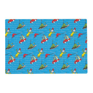 Dr. Seuss Green Eggs And Ham Storybook Pattern Placemat