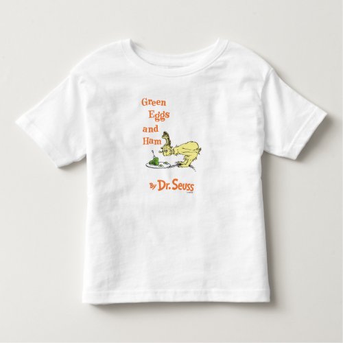 Dr Seuss  Green Eggs and Ham Toddler T_shirt