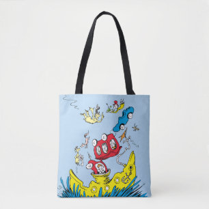 Dr. Seuss Green Eggs & Ham Scene Tote Bag